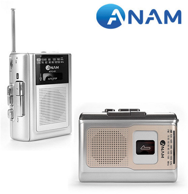 아남 카세트ATC-01스피커녹음라디오워크맨, ATC-02, 골드