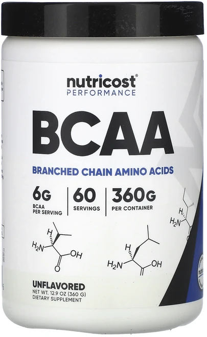 신상할인판매 Nutricost 운동 능력 BCAA 무맛 360g(12.9oz) 최저가격, Nutricost운동능력BCAA무맛360g129oz, 360g, 1개 - 쿠팡