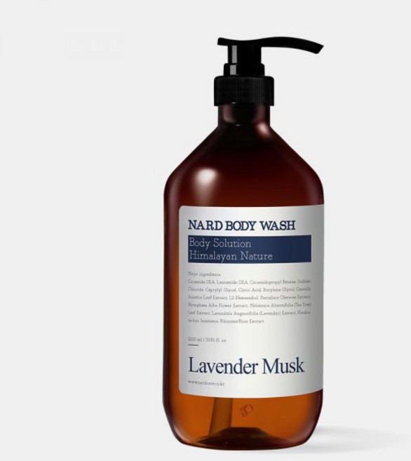나드 대용량 향좋은 바디워시 1L 라벤더머스크 향 1개입, 1개