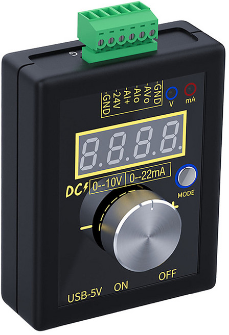 GHSHOP SG-002 신호 발생기 전류 전압 송신기 전기 유지 보수용 전류 전압 신호 발생기, 89x69x28mm, 배터리없이, 1개