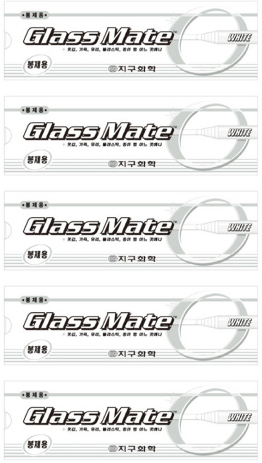 지구 글라스메이트 색연필 (흰색) / 종이말이색연필 유리용 봉제용 채점용 흰색색연필 유리용색연필 지구화학색연필 글라스메이트흰색, 60개, 1색