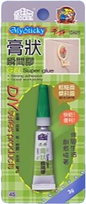 My Sticky 膏狀瞬間膠 快乾, 1個