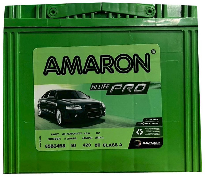 AMARON 愛馬龍 65B24L R RS LS 日規 同55B24加強版 免加水 銀合金 PRO 車用電瓶 汽車電池, 1個, 愛馬龍-65B24RS