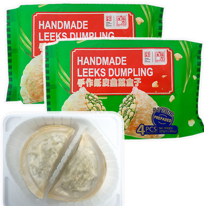 천천중국식품 장리썽 부추 군만두, 2개, 320g