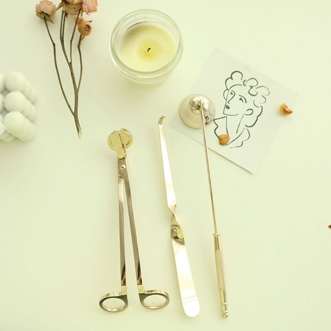 캔들스누퍼 골드 캔들 관리 스너퍼 윅디퍼 윅트리머 3종/용품