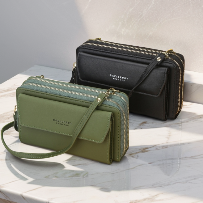 고퀄리티 샤샤벨 고급 핸드폰가방 여성 지갑 크로스백 휴대폰 가방 미니백