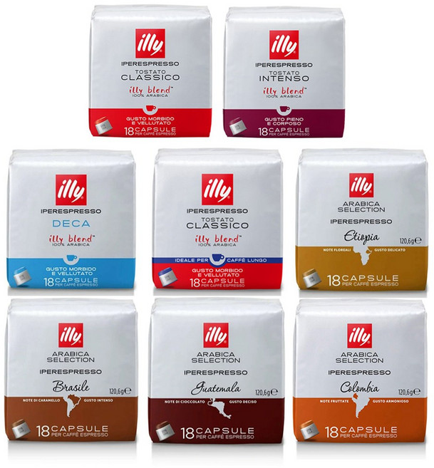 일리 다크 캡슐커피, 6.7g, 18개입, 1개