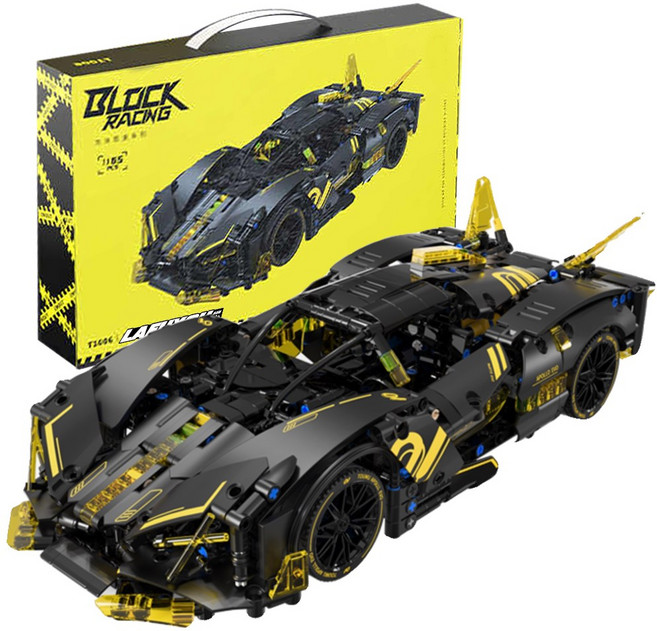 라푸유 아폴로 에보 하이퍼카 MOC블록 프라모델 슈퍼카 어른장난감 자동차 슈퍼카 레이싱카 모형 남자친구선물 호환블럭 1165피스, 오리지널1388피스, 1개, 오리지널1388피스