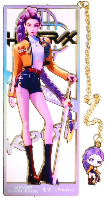 케데헌 프리미엄 금장 책갈피 호랑이 북마크 라푸유 금속책갈피, 1개, C