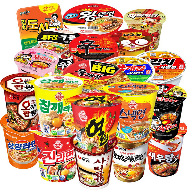 컵라면 20입 소컵라면세트, 1세트