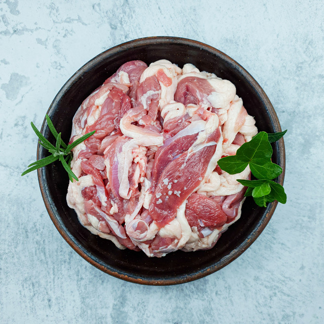 당일작업 생 오리 슬라이스 800g 로스 구이 주물럭 캠핑 불고기 택배, 오리슬라이스 500g, 1