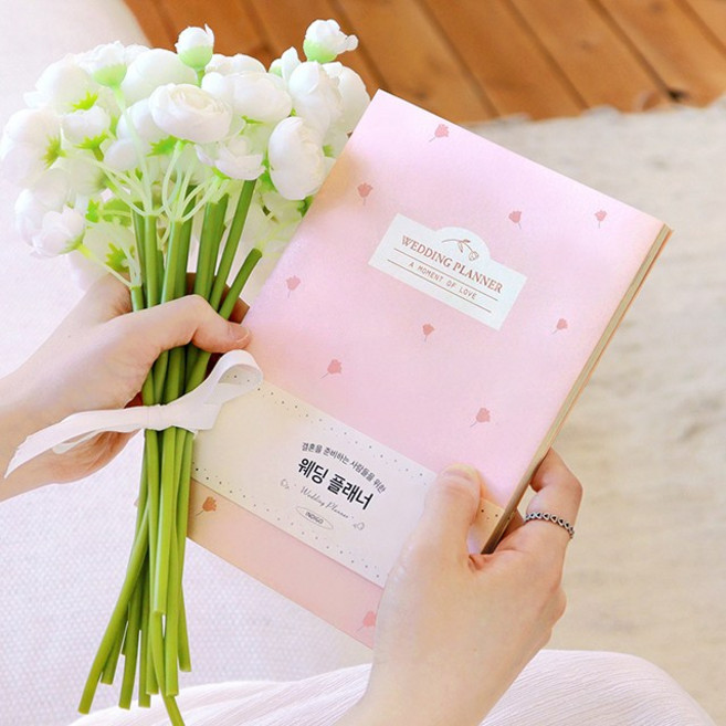 인디고 웨딩 플래너 (결혼준비 체크리스트 신부수첩 다이어리) 위너스매장 결혼준비다이어리
