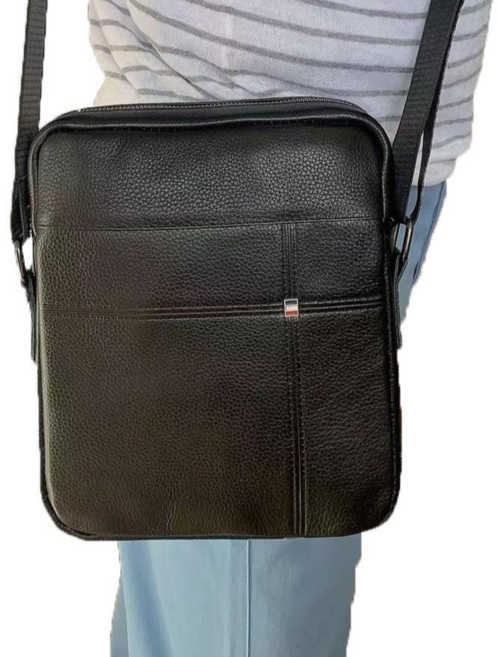 남성 크로스백 리얼 천연소가죽 메신저백 미니백 RK0025