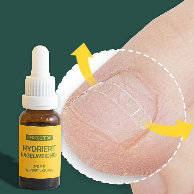 [2종 세트] 퍼펙토 내성발톱 교정기&발톱 연화제 자가치료 테이프 의료기기 세트, 10개, 16mm