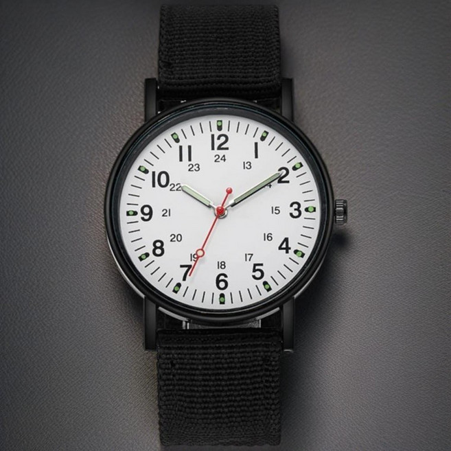 슬림 나토 아날로그 간호사 패션 학생 저소음 메탈 시계 기념품 시험 밴드 수능 손목