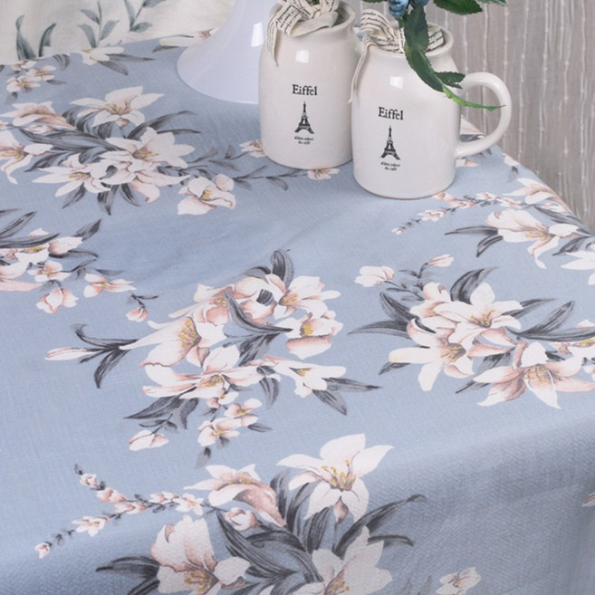 CRE 008 탐나요 빅 플라워 패브릭 면 원단 큰 꽃무늬, 1개, 소라