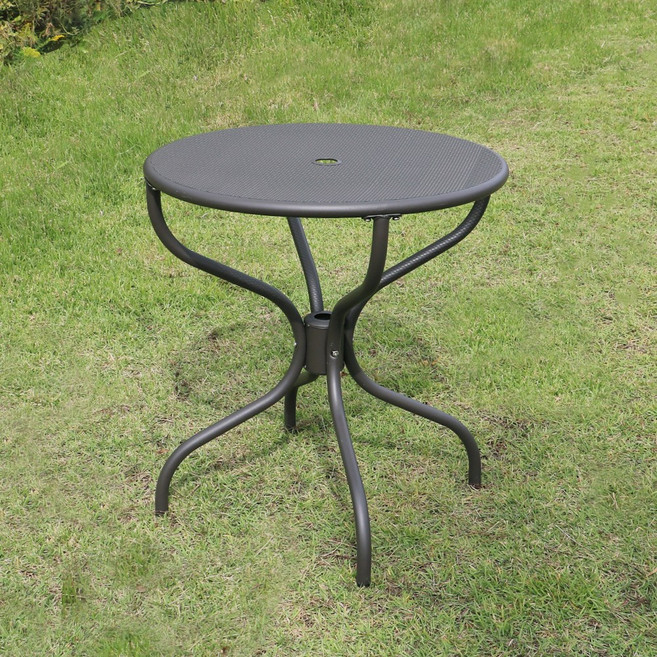 체어센스 오슬로 원형 테이블 야외 철망, 오슬로 그레이 원형