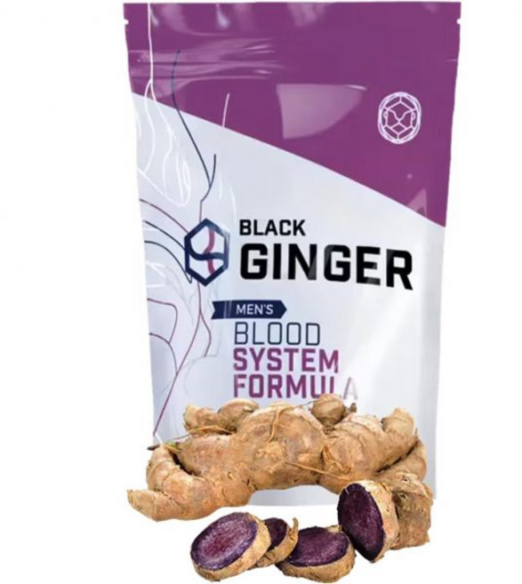 식품 영양제 블랙 진저 캡슐 60G | 카엠페리아 파르비플로라 태국 인삼 남성용 에너지 지구력 성능 비건 비유전자변형 150정, 150 Capsules, 1개