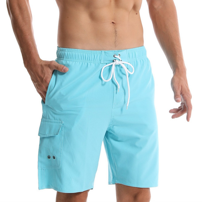NEONANII 남자 데일리 편한 5부 수영복 바지 (사이즈 32~40)