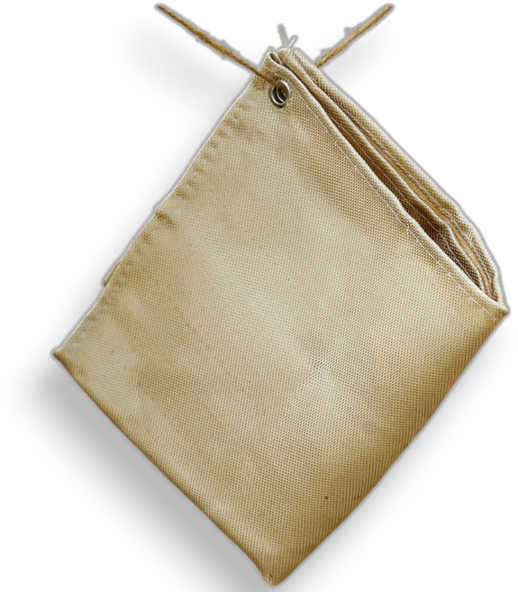 고바 화로대 방염매트 캠핑 난로 용접 안전 방염포, 1개