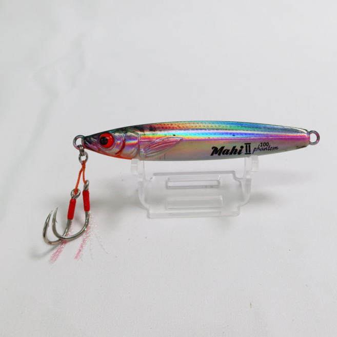 프로헌터 리얼 메탈 지그 마히2 바다 루어 캐스팅 삼치 광어 부시리 방어 농어 고등어, 100g, 사딘, 1개