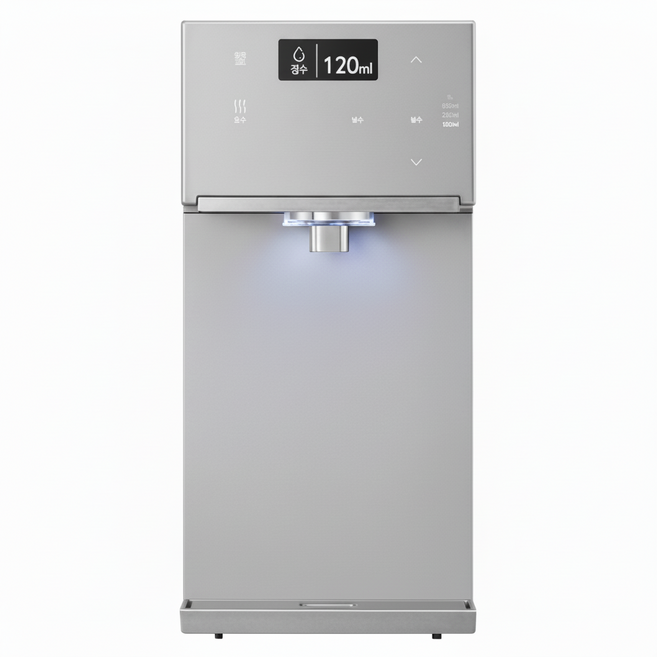 SK매직 초소형 플러스 냉온정 직수기 일시불 셀프형 방문설치, WPU-JAC115(SnS 뉴트럴 실버)