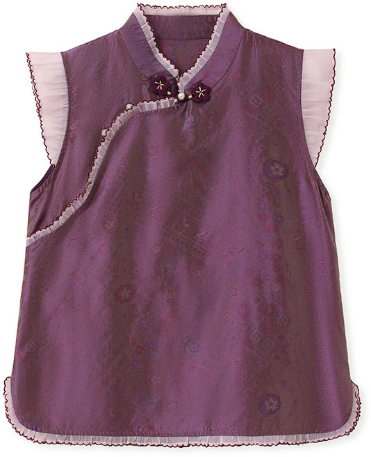 【桑蠶絲新中式】女士上衣 襯衫 真絲襯衫 中式上衣 盤扣襯衫 寶相花提花 斜襟立領 夏季薄款 氣質通勤