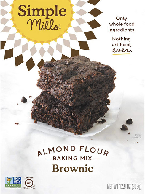 심플밀스 아몬드 플라어 베이킹 믹스 브라우니, 1개, 368g