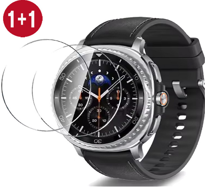갤럭시 워치8 클래식 46MM 강화유리 보호필름, 강화유리 세트