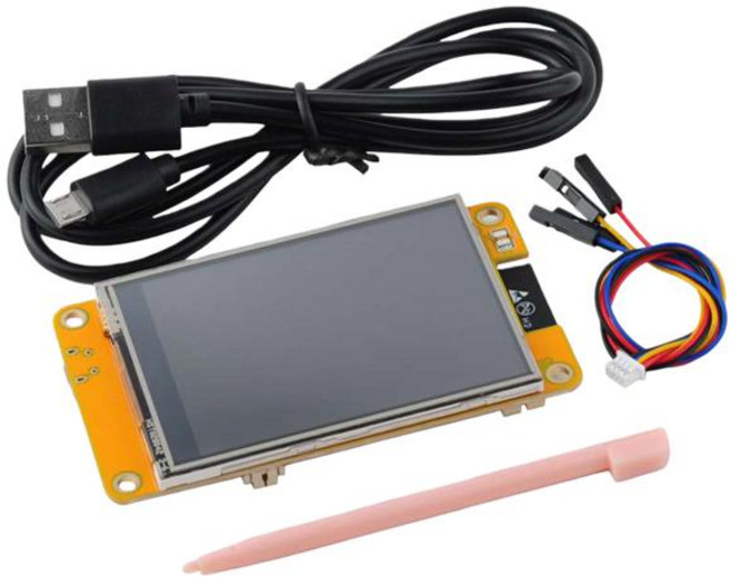 2.8 ESP32-2432S028R ESP32 디스플레이 ILI9341 저항막 터치스크린 TFT LCD 모듈 ESP-32 개발 보드 아크릴 케이스, [02] Display