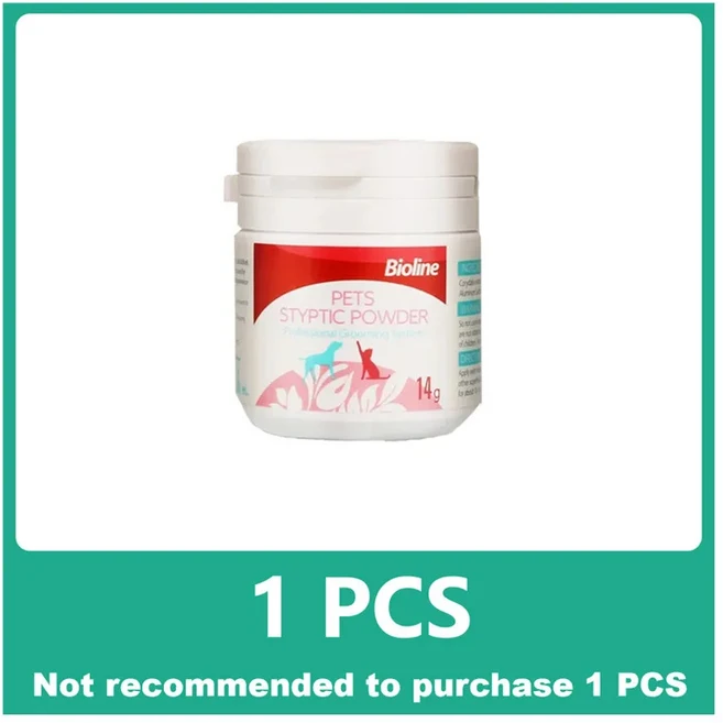 반려동물 상처 네일 뷰티 크림 빠른 지혈 치유 발 파우더 개 고양이 손톱 깨짐, 01 Single Bottle 14g, 01 CHINA, 1개, 1개