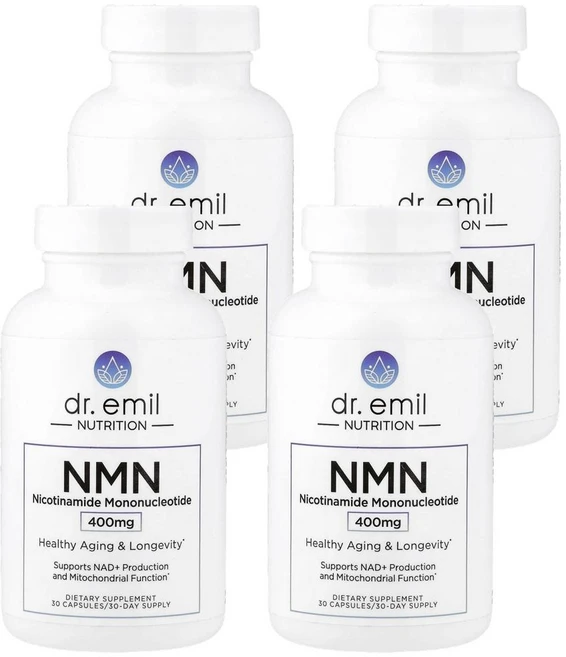 닥터 에밀 NMN 400 mg Dr. Emil Nutrition NMN 30정, 4개 - 쿠팡
