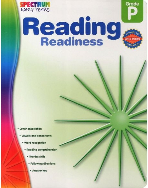 Spectrum Early Years Reading Readiness Grade Pk, FRANK SCHAFFER