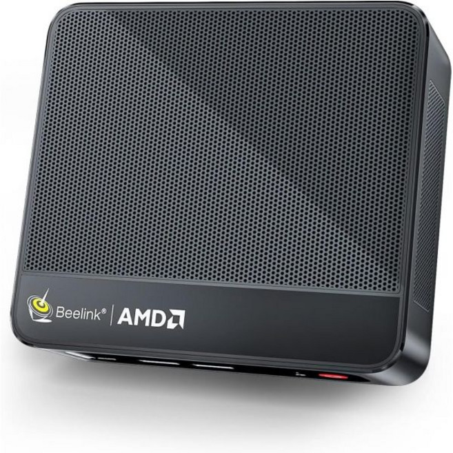 Beelink 비링크 미니 PC AMD Ryzen 5 5500U 7nm 6C 12T 최대 4.0GHz 게이밍 컴퓨터 16GB DDR4 RAM 500GB NVME SSD 마이크로, SER5 16G/480G/5625U