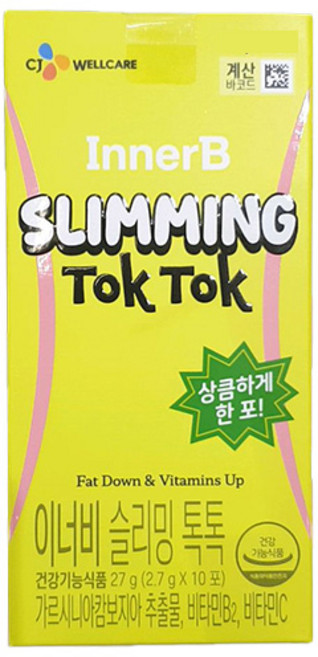 이너비 슬리밍 톡톡, 1개, 10회분
