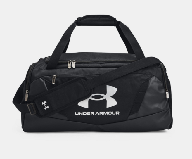 언더아머 공용 더플백 짐백 헬스가방 스포츠 필라테스 운동 여행 대용량 크로스백 손잡이가방 어깨가 편한 보스턴백 검정, 블랙, 1개