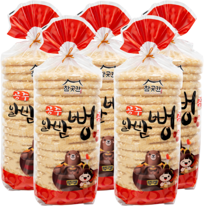 [곡물공방] 공주 알밤뻥튀기 70g, 5개