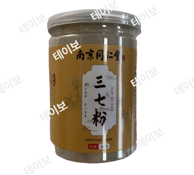 테이보 남경 동인당 7년근 삼칠분 전칠분, 6개, 250g