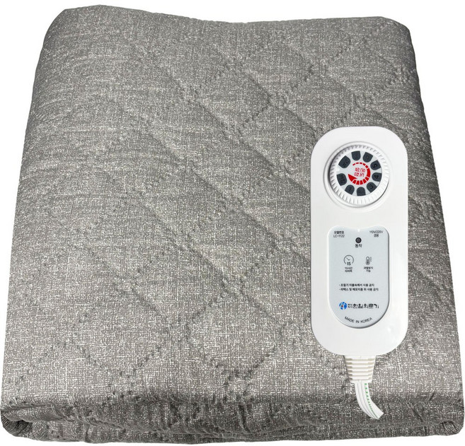25년모델 업그레이드 한일의료기 프리볼트 전기장판 전자파없는 1인용 싱글, 싱글 (103 x 180cm)