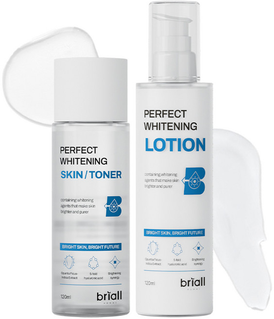 브리올옴므 남성 퍼펙트 화이트닝 2종 세트, 1세트