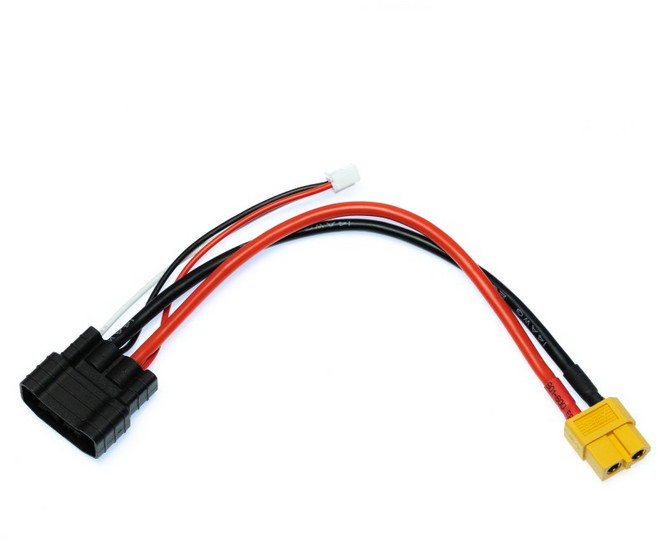 Lipo 배터리 충전 어댑터 케이블 XT60 암-TRX Traxxas ID 수 밸런스 리드 와이어 14awg 150mm 2S 4S, 01 TRXID-2S