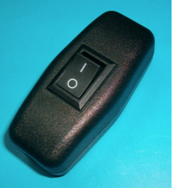 船型開關 電源開關按鈕 2腳2檔 帶盒開關 無需挖孔 貼附開關 2段方形開關..附盒二段開關.單段開關小開關 可, 1個