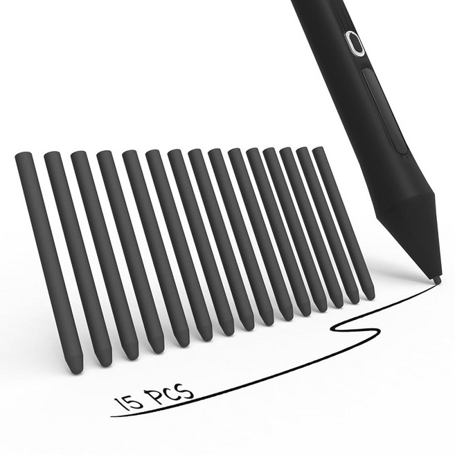 SSS-GRGB 10팩 교체용 펠트 닙스 /팁 와콤 펜 스탠다드 펜 핏 대나무 인투오스 CTL460 CTH460 CTH461 CTH661 CTH-480S CTL471