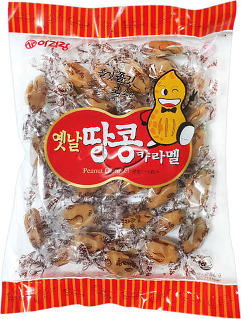 아리랑 옛날땅콩캬라멜 250g, 4개