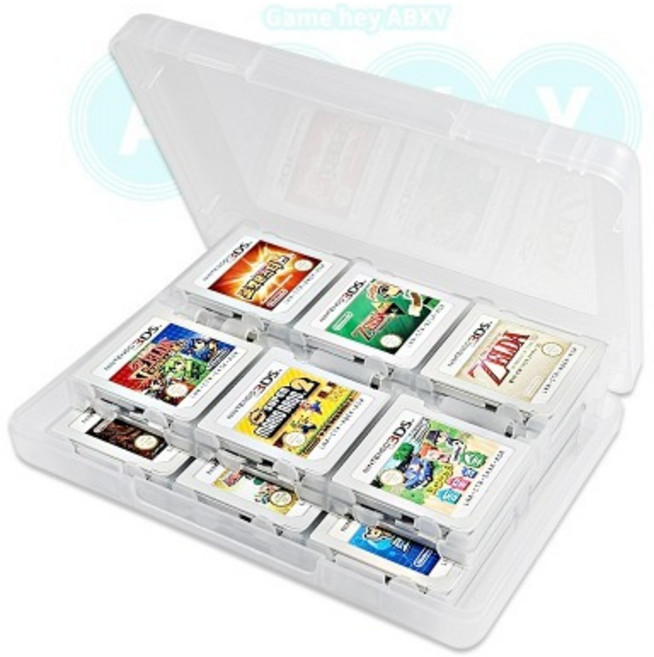 닌텐도 DS NDS 3DS 알팩 수납케이스 22칸 24칸, 칩케이스, 22칸 화이트, 1개