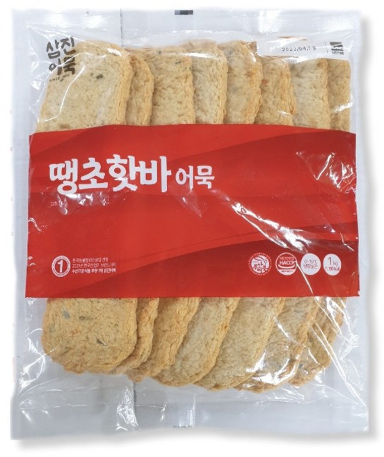 부산어묵 삼진어묵 땡초핫바어묵 1 000g, 1개, 1kg