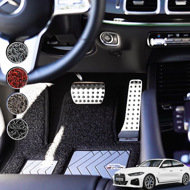 카루젠 BMW GT I4 Z4 I3룩스 I8 프리미엄 엣지 코일매트 운전석특화 발받침보강 전좌석 자동차바닥매트, 운전석만(엣지), 브라운, BMW 3GT(F34)그란토리스모2013~