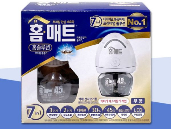 홈매트 홈솔루션 제로 스위치형 훈증기+45일교체용, 1세트