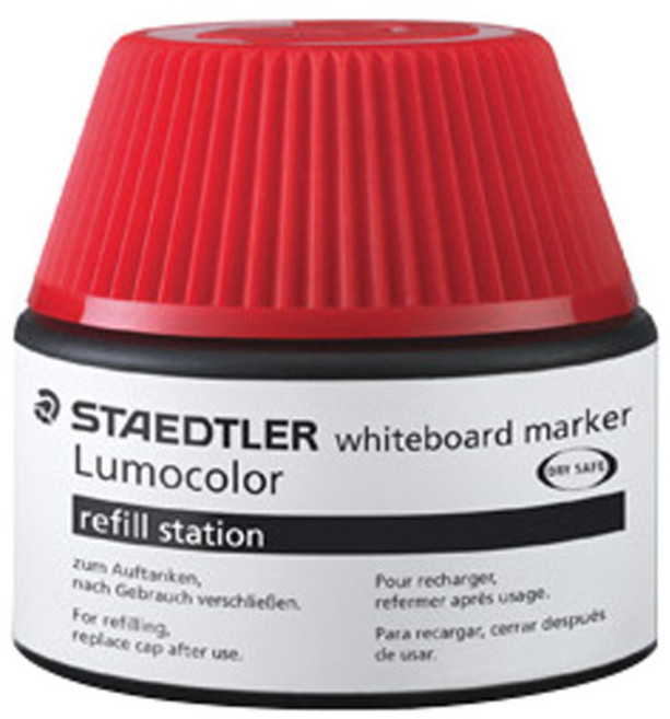 스테들러 화이트보드 마카 리필 스테이션 20ml 488-51, 레드, 1개