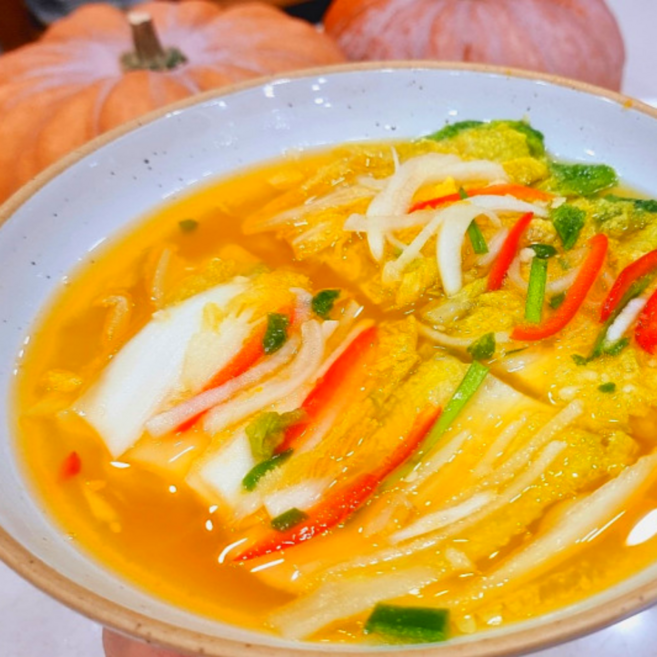 호박물김치 단호박물김치 백김치 별미김치 국내산, 2개, 1kg